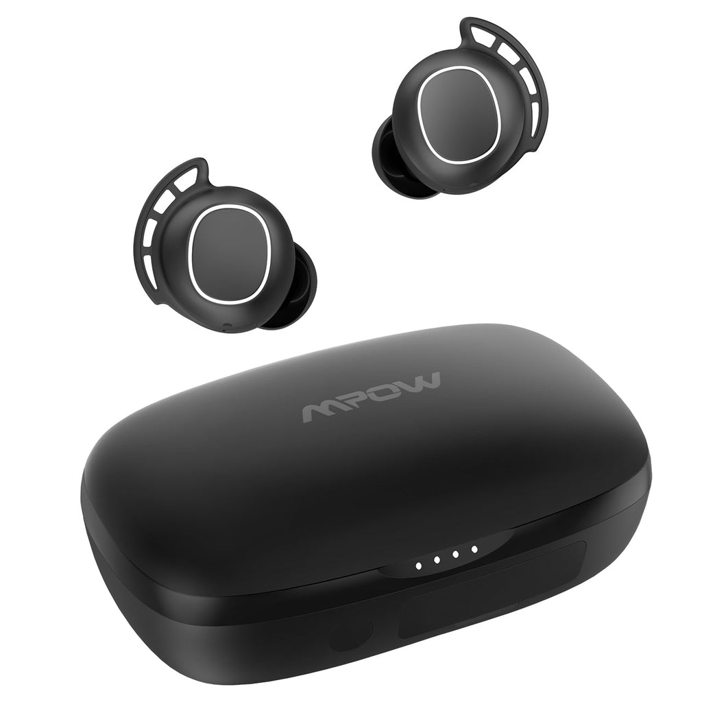 US & UK ONLY | Mpow M30 Plus Wireless Earbuds with 100 Hours of Battery Life, Punchy Bass