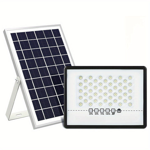 100W/300W 太阳能 LED 投光灯 | 光控 + 遥控，128/200 珠超亮，壁装悬挂双用，没电线也能，想装哪就装哪，庭院 / 车库 / 院墙照明首选