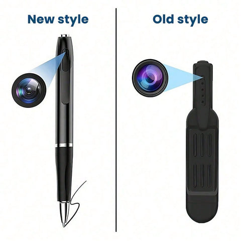 Portable USB Rechargeable Body Cam Camera 1080P HD Mini Camera Pen DV DVR Video Audio Mini Camcorder Recording For Lectures Business Meeting