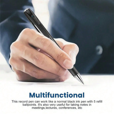 Portable USB Rechargeable Body Cam Camera 1080P HD Mini Camera Pen DV DVR Video Audio Mini Camcorder Recording For Lectures Business Meeting