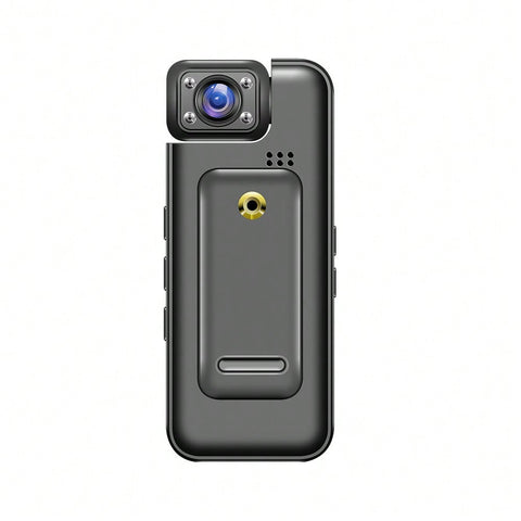 4K UHD Body Camera Digital Video Recorder, Feature Infrared Night Vision And Back Clip Design, Suitable For Traffic Enforcement, Outdoor Sports