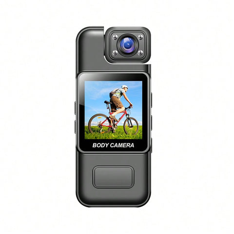 4K UHD Body Camera Digital Video Recorder, Feature Infrared Night Vision And Back Clip Design, Suitable For Traffic Enforcement, Outdoor Sports