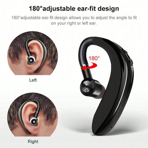Wireless Single Earphone Stereo Business Headset, Feature CVC Intelligent Noise Reduction Technology, Inbuilt High Sensitivity Speaker And Metal Composite Diaphragm