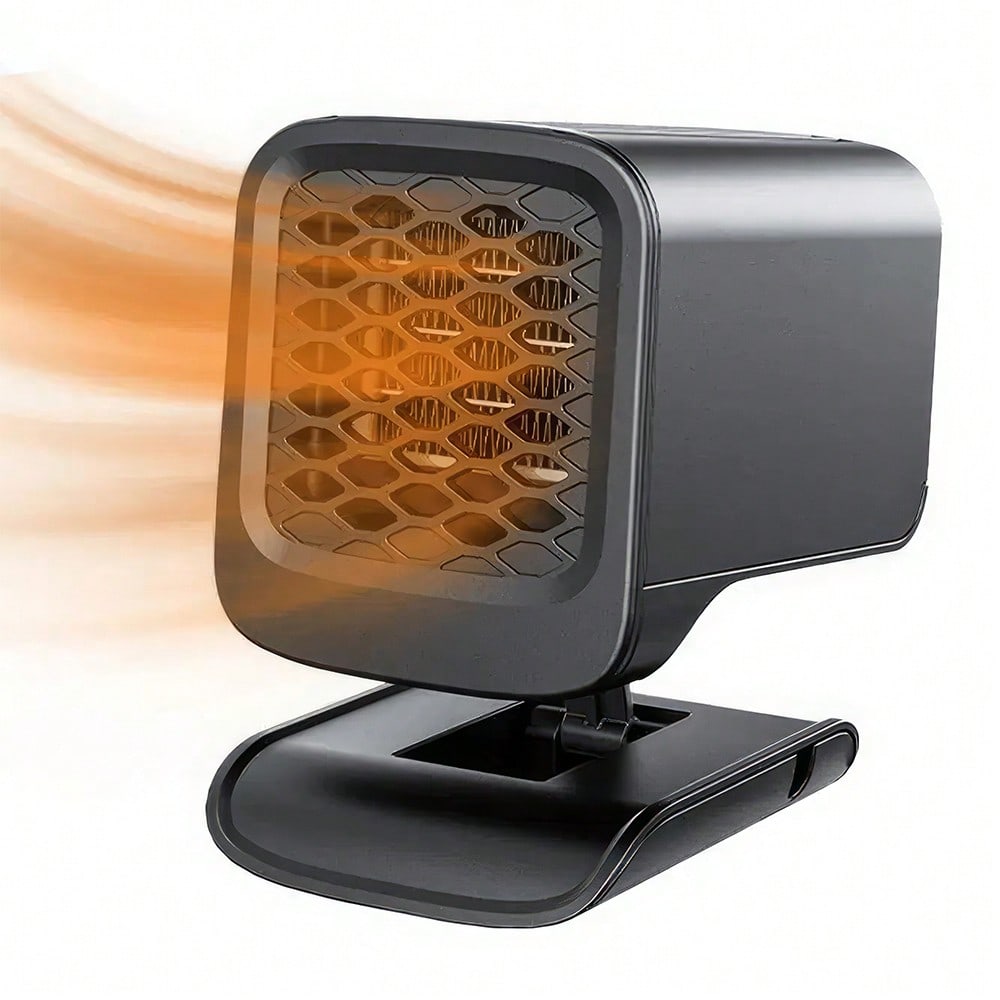 Portable Electric Car Heater 2-In-1 Defroster, Defrosting And Defogging Your Windshield, Feature Two Gear Adjustment Settings