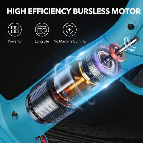 (2 Batteries)Electric Pruning Shears 30mm Secateur Cordless Brushless For Makita 18V Battery Cutting Branches