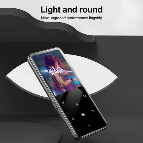 Portable Bluetooth MP3 MP4 Player LCD Display HiFi Bass Lossless Music Player FM Radio Recorder Sport