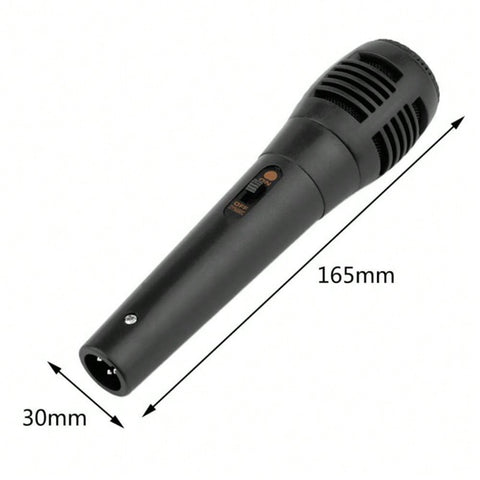 1pcs 6.35mm Microphone Wired Portable Handheld Dynamic Mic For KTV Singing Karaoke