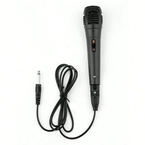 1pcs 6.35mm Microphone Wired Portable Handheld Dynamic Mic For KTV Singing Karaoke