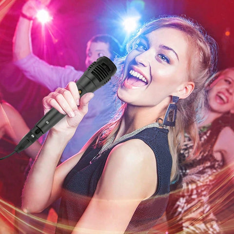 1pcs 6.35mm Microphone Wired Portable Handheld Dynamic Mic For KTV Singing Karaoke