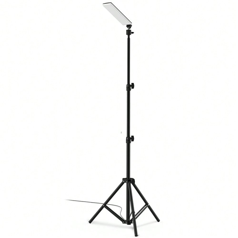 Outdoor Camping Light, Super Bright Portable Light, LED Grill Light, Work Light With Camping Stand, Adjustable Metal Telescoping Tripod 6ft, USB Powered