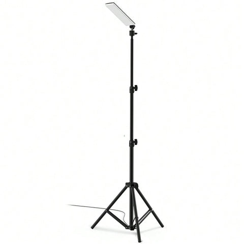 Outdoor Camping Light, Super Bright Portable Light, LED Grill Light, Work Light With Camping Stand, Adjustable Metal Telescoping Tripod 6ft, USB Powered