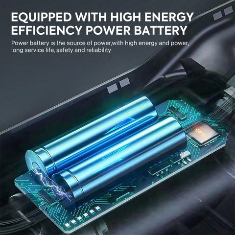 Handheld Vacuum Cordless, 10-20KPA Vacuum Cleaner And Air Duster, 120W High Power Wet And Dry Handheld Car Vacuum Cleaner With Multi-Nozzles For Car, Home, Office, Pet