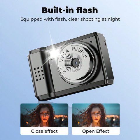 Super Digital Camera  Retro Camera With Screen 1080P HD Portable Video Recorder Photography