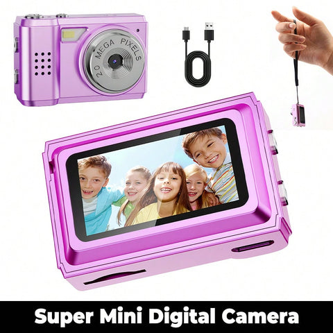 Super Digital Camera  Retro Camera With Screen 1080P HD Portable Video Recorder Photography