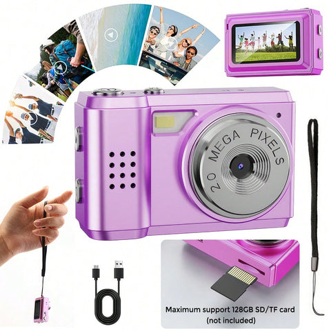 Super Digital Camera  Retro Camera With Screen 1080P HD Portable Video Recorder Photography