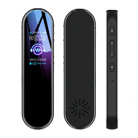 Mini Digital Voice Recorder Dictaphone Audio MP3 Player Sound Recording Device Small Recorder Dual Microphones 32G Card