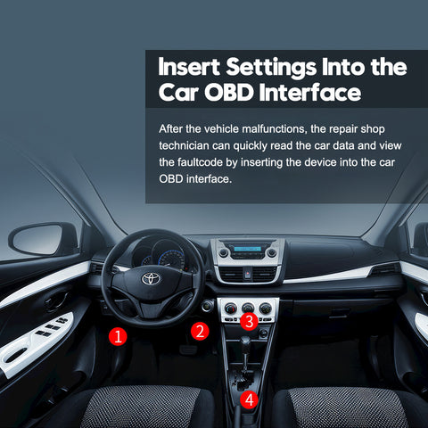 V011 BT 5.4 OBD2 Scanner Supports 9 Protocols Read Clear Engine Light Real-Time Data 96% Vehicle Compatibility Multilingual Easy DIY Car Diagnostics