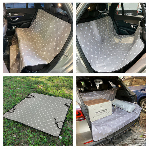 Pet Car Seat Cushion, Pet Car Mat Back Seat, Dog Back Seat Protector, Dog Interior Protector, Dog Car Seat Cover, Anti-Scratch, 140cm x 135cm