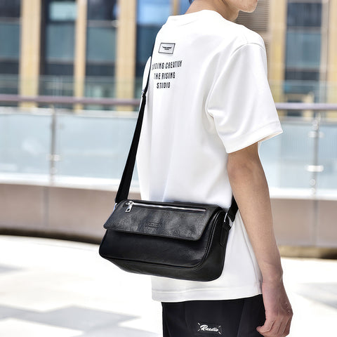 Handmade Men's Genuine Leather Vintage Laptop Messenger Briefcase Bag Satchel