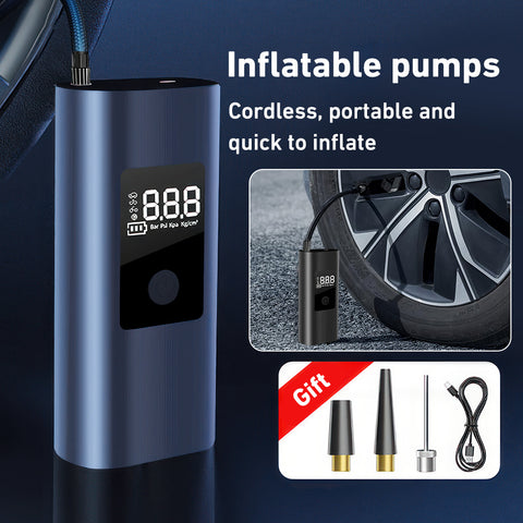 150 PSI Air Compressor Tire Inflator Fits Car Motor Bike Tires Air Pump Portable