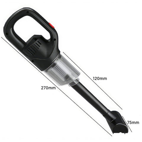 Portable Cordless Vacuum Cleaner With Multiple Nozzles, Pure Copper Motor, Rechargeable Battery, And Fast Charging