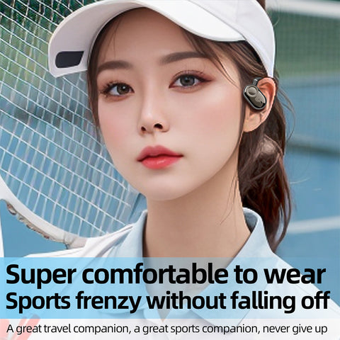 BT 5.4 Headset TWS Wireless Earphones Earbuds Stereo Headphones Ear Hook