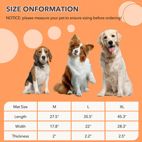 Pet Mat, Ultra-Soft Self-Heating Pet Bed Mat, Suitable For Large, Medium And Small Cats And Dogs, Non-Slip And Heat-Insulating Pet Cage Mat, A Great Helper For Pet Sleep In Winter
