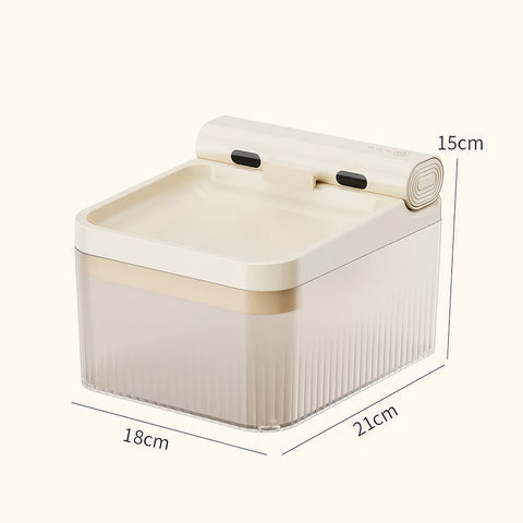 4L Cordless Cat Water Fountain, Three Adjustable Modes, Home Cat Water Fountain with Motion Sensor and 6 Filters