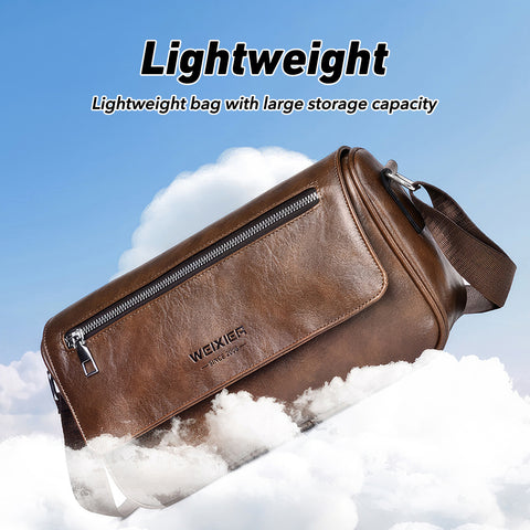 Handmade Men's Genuine Leather Vintage Laptop Messenger Briefcase Bag Satchel