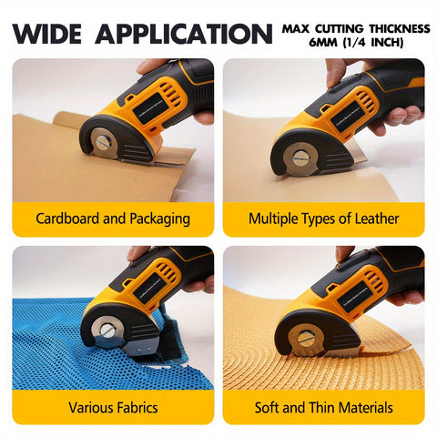 电动剪刀 红色 可充电 带安全锁