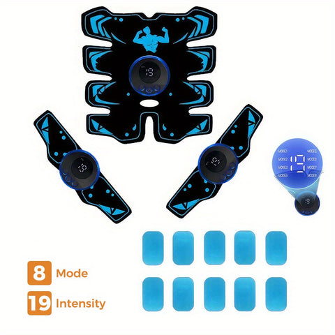 ABS Stimulator Fitness Equipment Home Training Practical Tool  Abdomen Arm Leg Belly Toning Exercise Belt