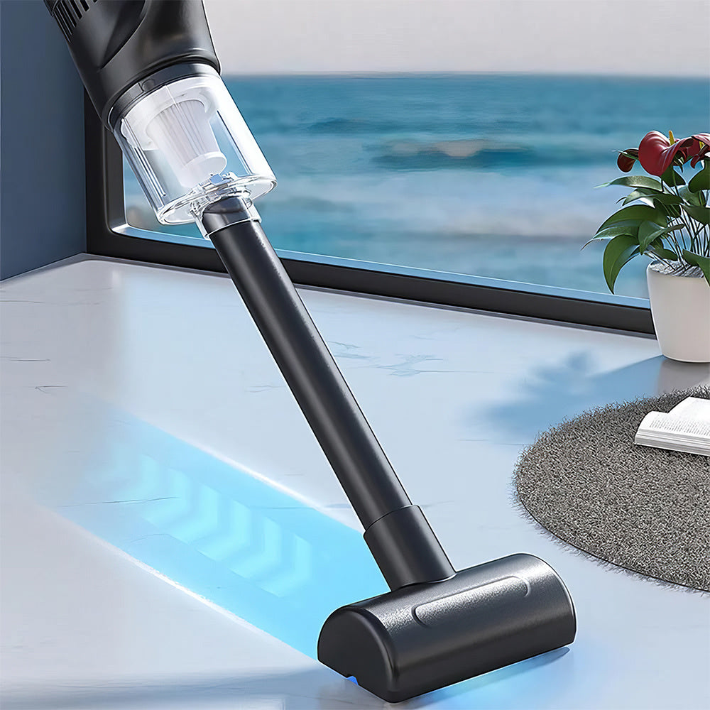 Portable Cordless Vacuum Cleaner With Multiple Nozzles, Pure Copper Motor, Rechargeable Battery, And Fast Charging