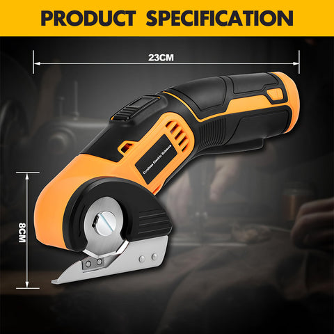 电动剪刀 红色 可充电 带安全锁