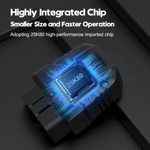 V011 BT 5.4 OBD2 Scanner Supports 9 Protocols Read Clear Engine Light Real-Time Data 96% Vehicle Compatibility Multilingual Easy DIY Car Diagnostics