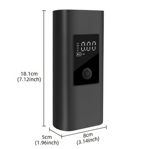 150 PSI Air Compressor Tire Inflator Fits Car Motor Bike Tires Air Pump Portable