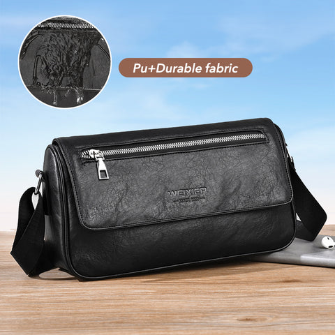 Handmade Men's Genuine Leather Vintage Laptop Messenger Briefcase Bag Satchel