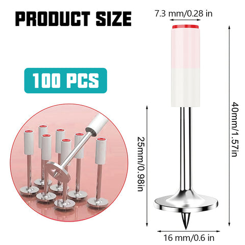 五档可调混凝土射钉枪套装——配100枚专业钢钉 0.1秒轻松穿透3mm钢板 军工级双消音设计低噪安全 附全套防护装备 适用于钢材/砖墙/木材等多种基材
