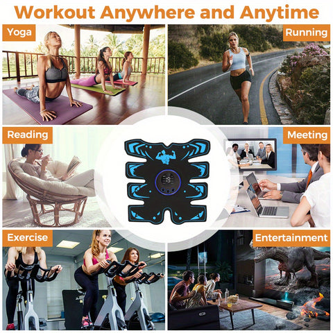 ABS Stimulator Fitness Equipment Home Training Practical Tool  Abdomen Arm Leg Belly Toning Exercise Belt