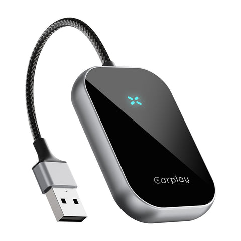 Portable CarPlay and Android Auto 2-in-1 Adapter - This CarPlay adapter converts wired CarPlay (USB-A) to USB-C