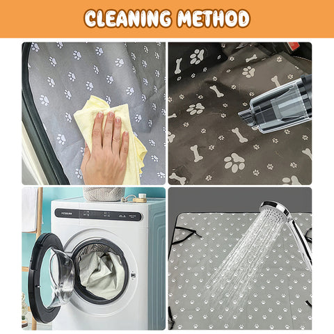 Pet Car Seat Cushion, Pet Car Mat Back Seat, Dog Back Seat Protector, Dog Interior Protector, Dog Car Seat Cover, Anti-Scratch, 140cm x 135cm